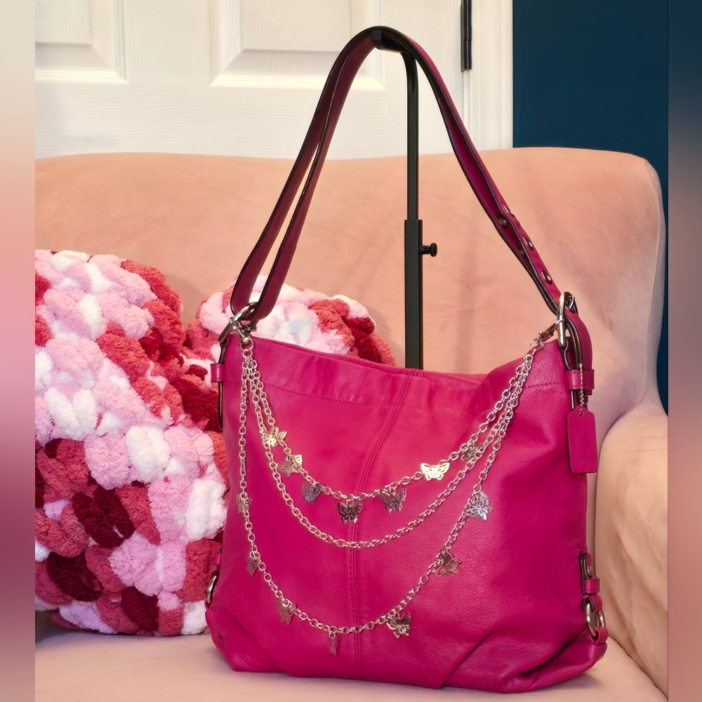 Coach Soho Convertible Leather Duffel (F15064)